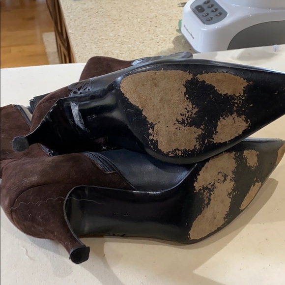 Cole Haan Suede & Leather Boots - Picture 7 of 8